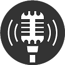 Announcement microphone icon